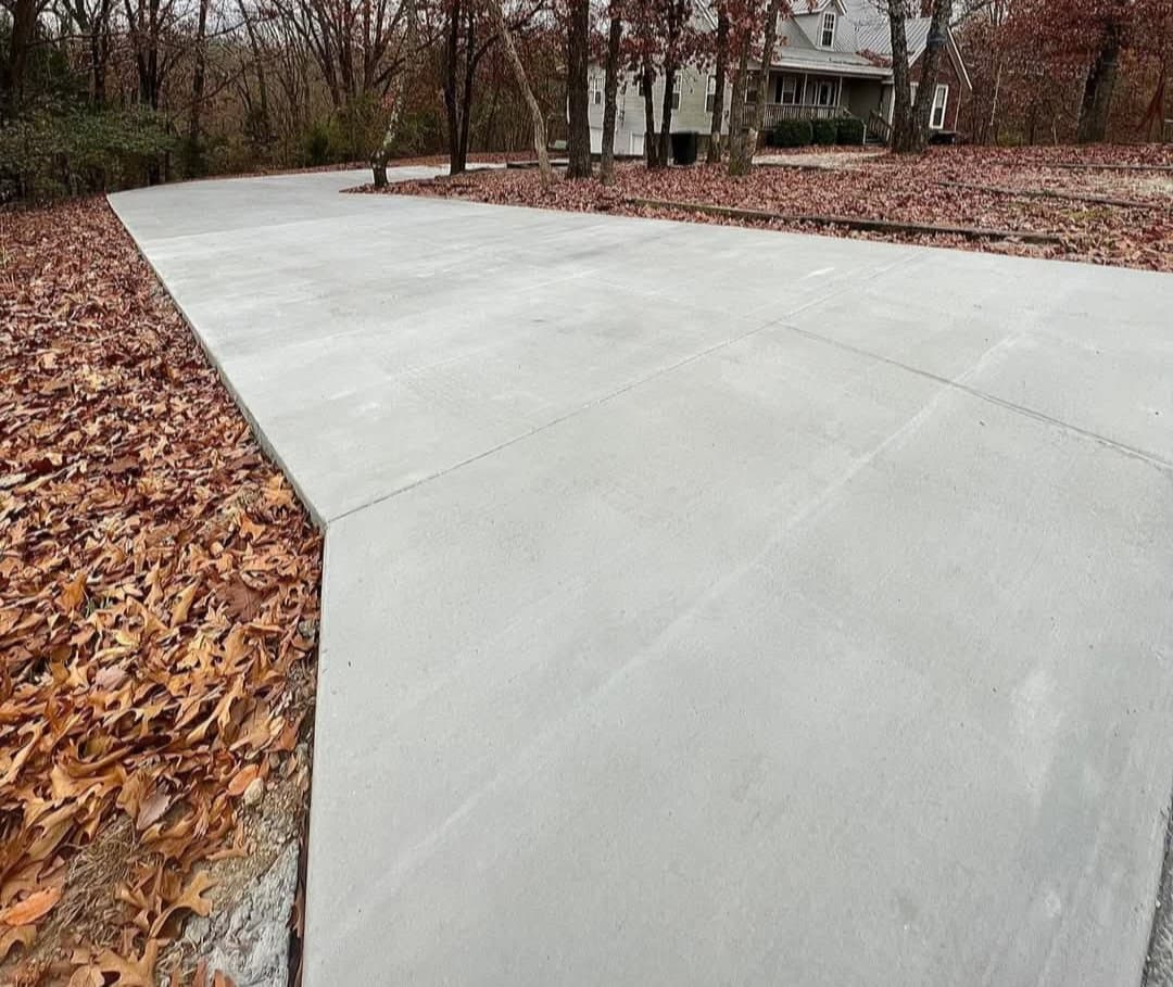 Concrete work in Centerton, Arkansas