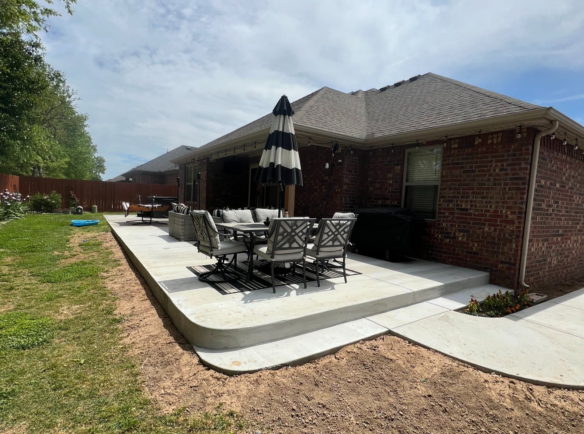 Concrete work in Rogers, Arkansas